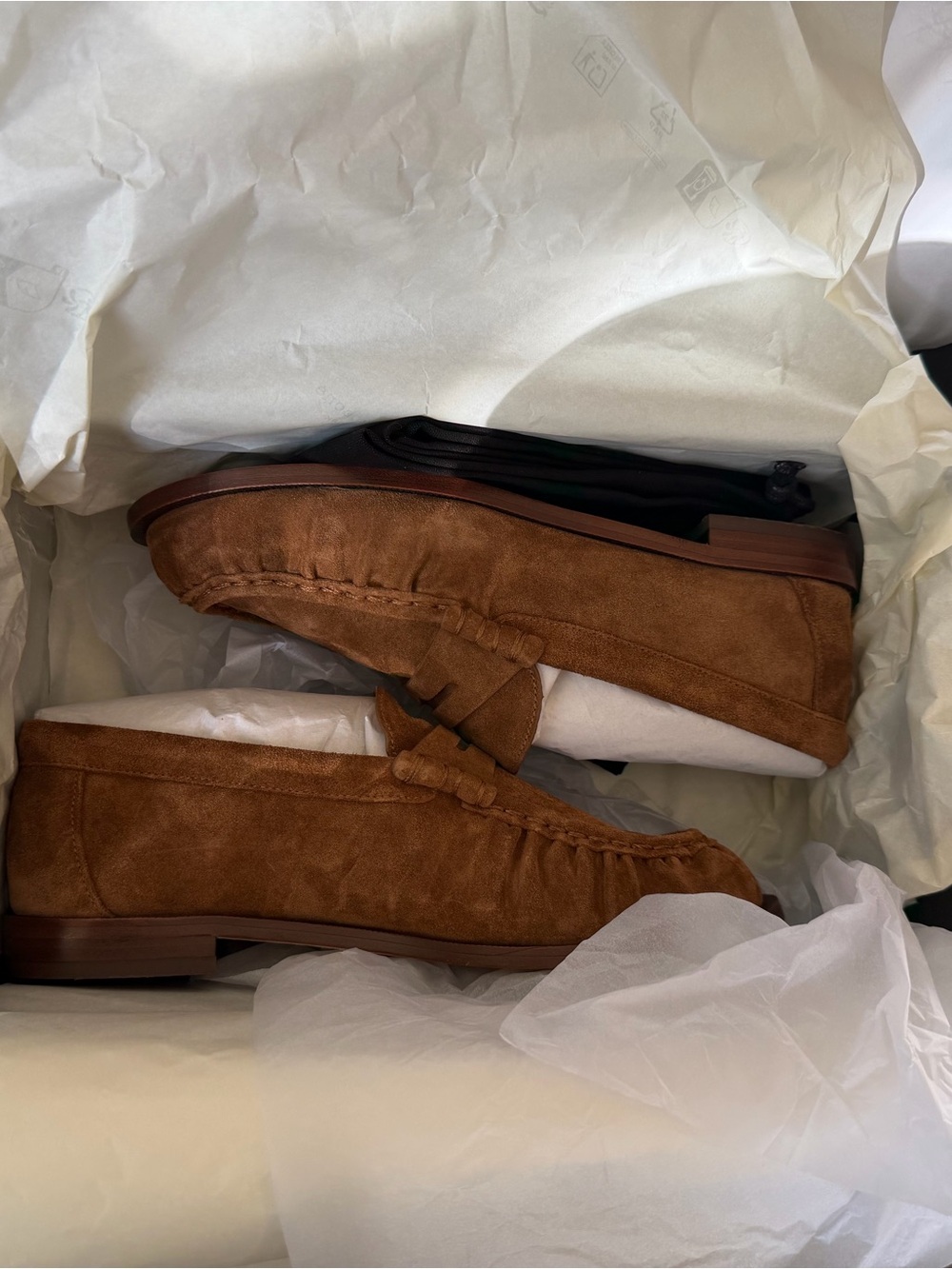 rag & bone Women’s Brown Suede Lexi Loafers - Picture 2 of 5